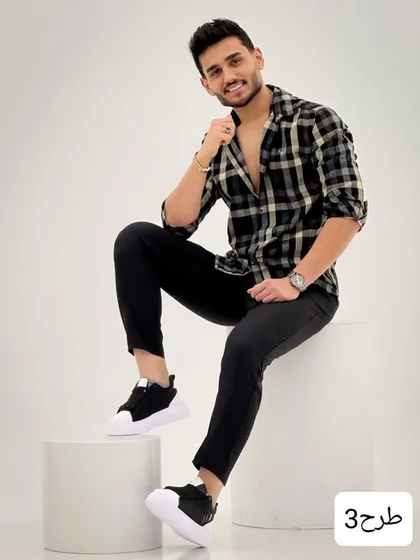 پیراهن پتینه زمستانی_کد4031