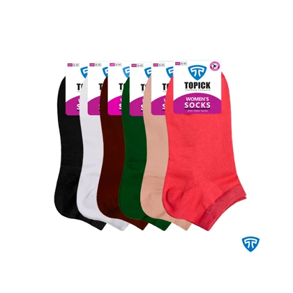 پکیج جوراب رنگی نانو زنانه مچی - رنگبندی اول