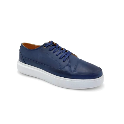 کفش ونس چرم طبیعی مردانه استار مدل Flat shoes - 0150