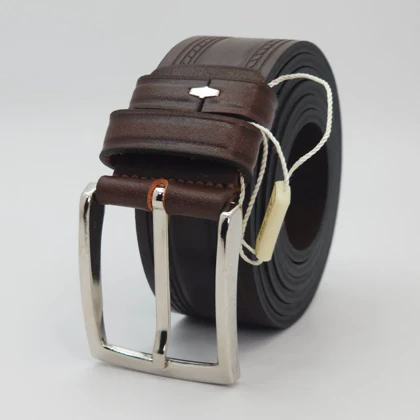 کمربند مردانه چرم طبیعی پوست گاوی کاملا درجه یک تولید داخلی