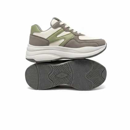 کفش کتانی نیوبالانس لژدار کرم سبز کد 294909