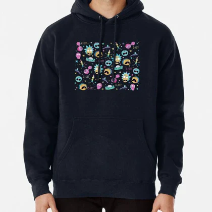 هودی Rick and morty | هودی ریک اند مورتی طرح Rick and Morty pattern کد 209542