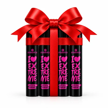 پکیچ 4 تایی ریمل حجم دهنده اسنس Essence مدل I Love Extreme Volume حجم 12 میل-کپی