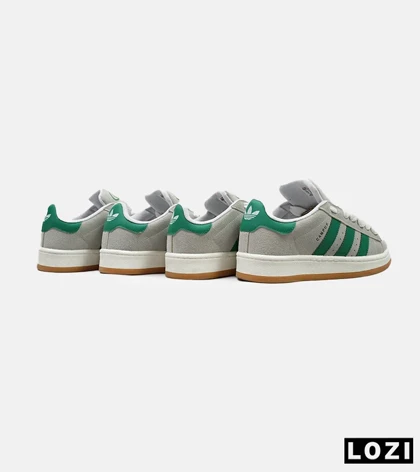 کفش کتانی مردانه طوسی سبز ADIDAS Campus