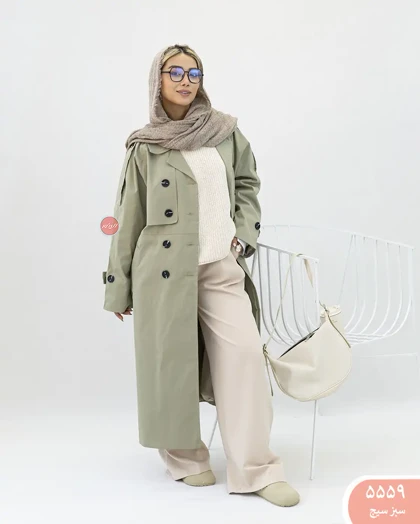 ترنج کت بلندهشت دکمه 5559