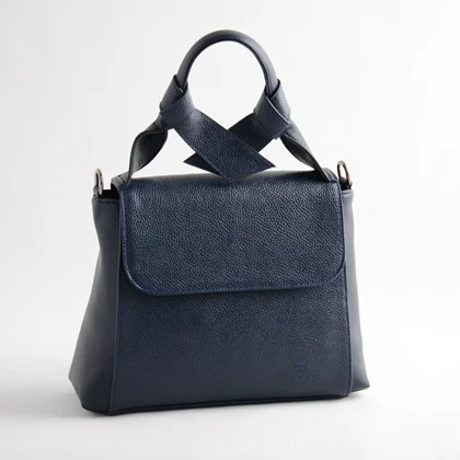 کیف دوشی چرم زنانه سبز یشمی026