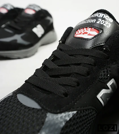 کفش کتانی بزرگ پا مشکی طوسی NEW BALANCE 993