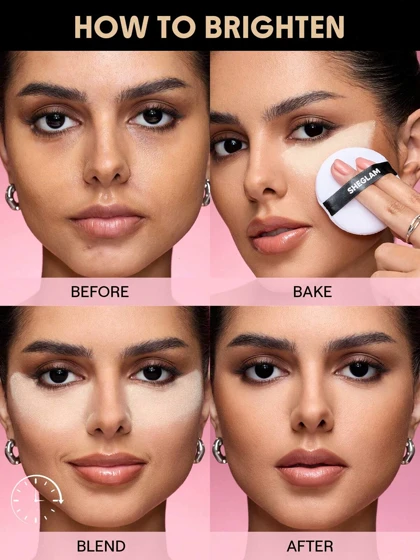 پودر فیکس شیگلم مدل Baked Glow Setting Powder