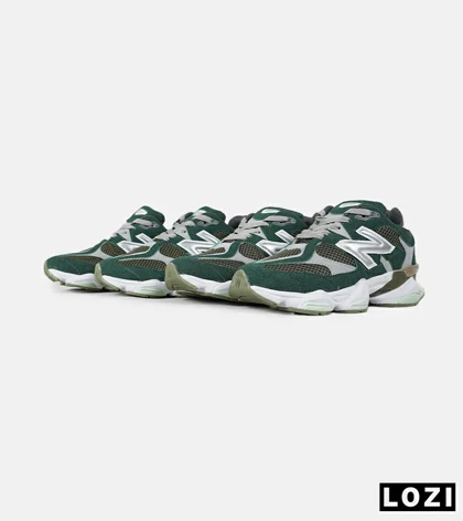 کفش کتانی مردانه و زنانه سبز طوسی NEW BALANCE 9060 مدل 7231