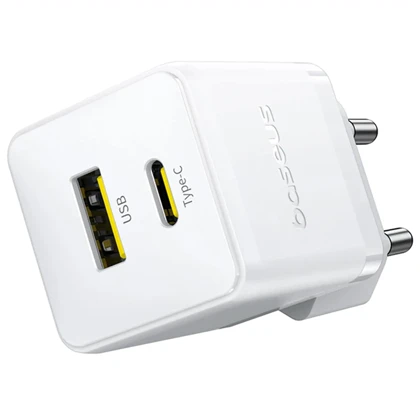 شارژر دیواری USB و تایپ سی 30 وات بیسوس Baseus Palm P1011160A113