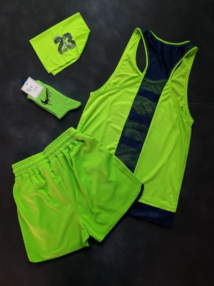 ست رکابی جوردن و شلوارک نایک + جوراب و اسکارف