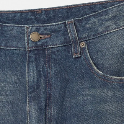 شلوار جین نیم بگ pull & bear بدون جنسیت کد 390