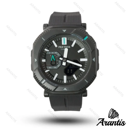 ساعت کاسیو پروترک protrek مشکی بند رابر مدل m-10263