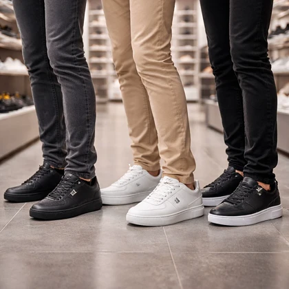 کفش تخت Zara مردانه مشکی مدل Kiyan