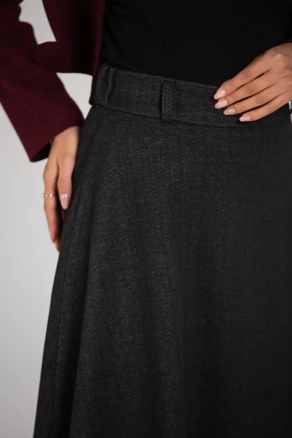 دامن کشمیر نیم کلوش