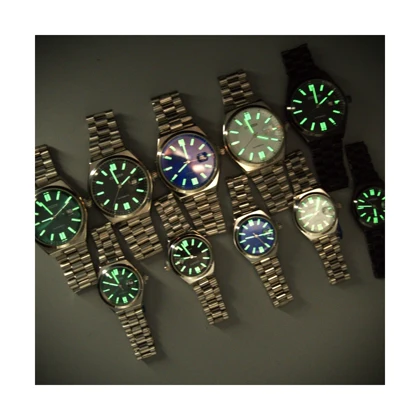 ساعت ست اقتصادی سیتی‌زن رنگ نقره‌ای صفحه آبی تیفانی علیدسا
