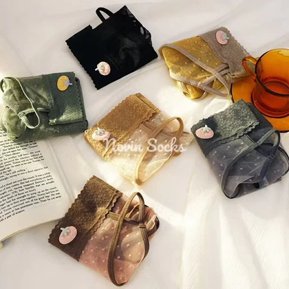 شورت توری خال‌خالی (سایز 38 الی 42)