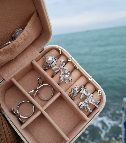 انگشتر جواهری فانتزی A6