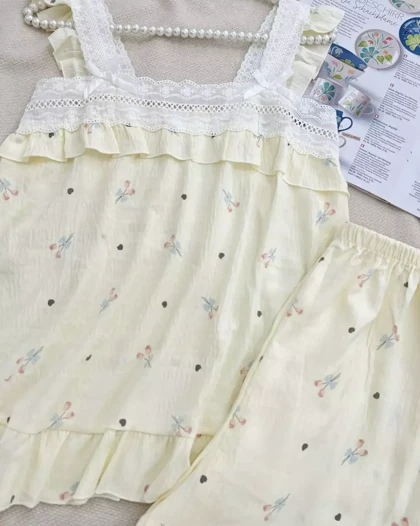 ست تاپ و شلوارک عروسکی کد 5534