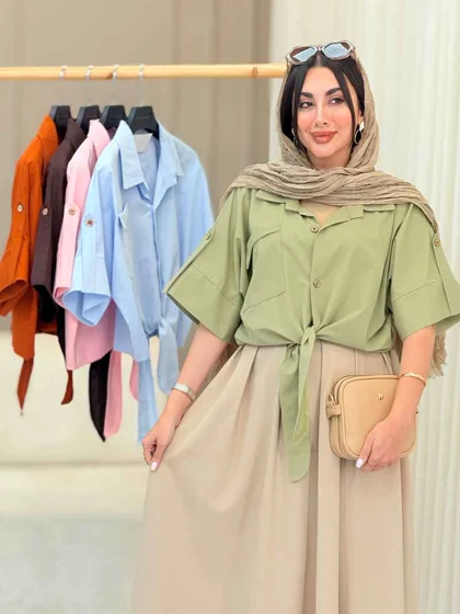 شومیز گره‌ای نورسا