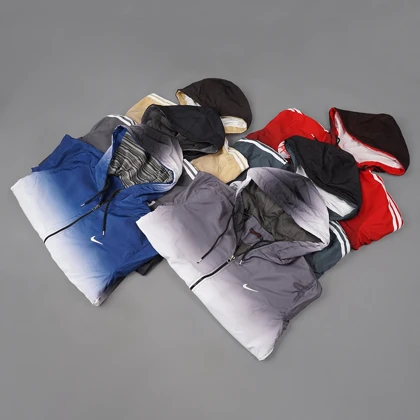 کاپشن نایک مردانه طوسی روشن مدل Savino ویژه