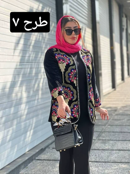 کت مزونی مخمل کد 1438
