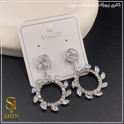 گوشواره جواهری کد gzj11