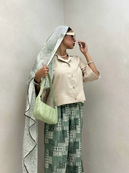 شومیز کنفی 4 دکمه