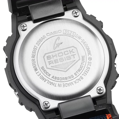 ساعت مچی کاسیو Casio G-SHOCK مدل DW-5600MNC-8A2DR بند پارچه ای