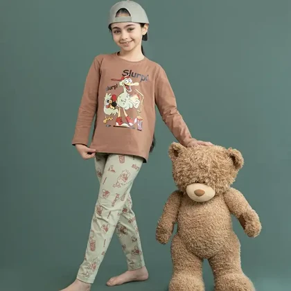 بلوز شلوار دخترانه جانا کد 3168