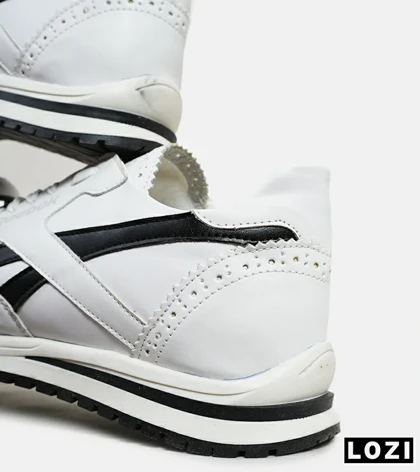 کفش مردانه سفید مشکی ریباک Reebok Classic Nylon