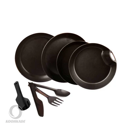 ست ظروف 2 نفره مدل 10 تیکه لایف کمپ LIFE CAMP