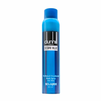 اسپری بدن مردانه اسکلاره مدل Dunhill Desire Blue حجم 200 میلی لیتر