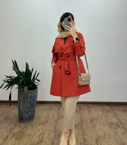 بارانی آستردار بلوط