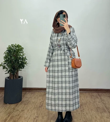 پالتوی پشمی بلند شبنم(ایراد دار)