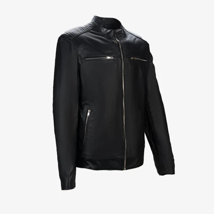 کاپشن چرم گوسفندی مونو mono مدل K0002