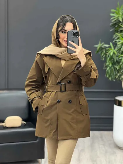 بارانی چهاردکمه ژیله پاگن