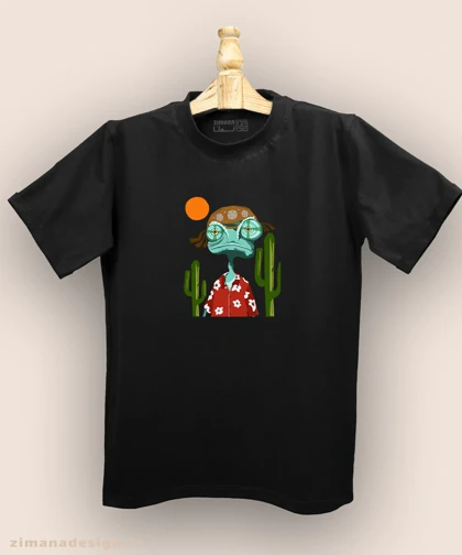 تیشرت مردانه و زنانه طرح آقای رنگو کد 892