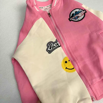 سویشرت دخترانه صورتی JEOK اورجینال