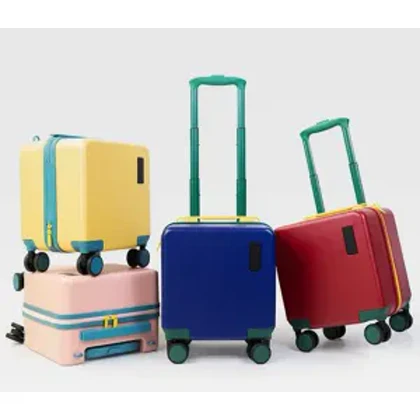 چمدان کابین سایز خلبانی وارداتی پاف تراول کد PUFF TRAVEL JUNIOR