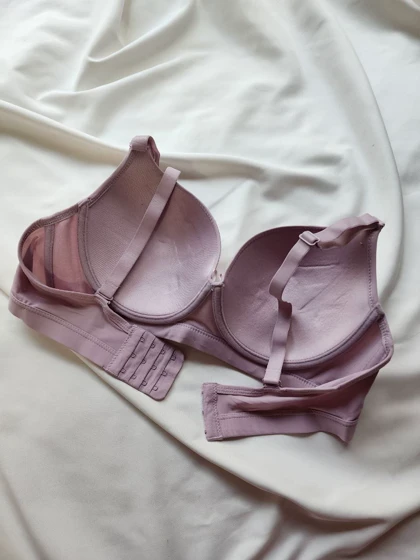 سوتین ابرنازک فنردار کاپ D برند CHANVIEN LEEN کد: 19006