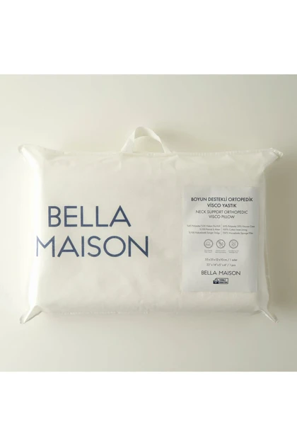 بالش ارتوپدی ویسکو Bella Maison - سفید