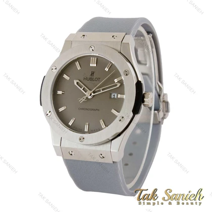 ساعت هابلوت مردانه سیلور طوسی Hublot-5345-G