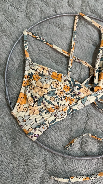 مایو دو تکه بیکینی کاپشه انگلیس کد CAA12A4F204MD