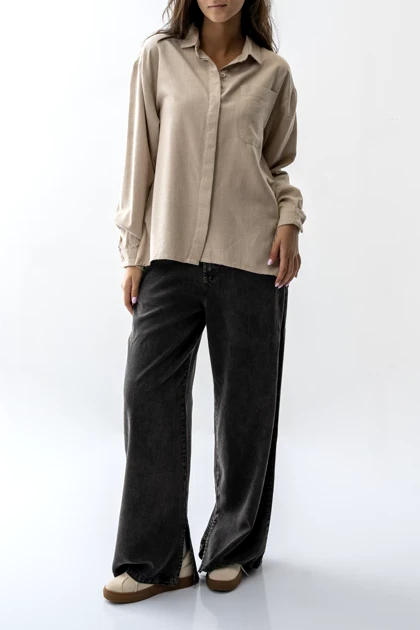 شومیز بیسیک جیب‌دار زنانه