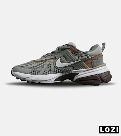 کفش کتانی مردانه و زنانه طوسی قهوه ای Nike cushlon مدل 7867