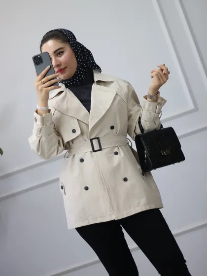 بارانی کوتاه زلفا