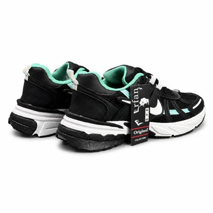 کفش کتانی مردانه نایکیv2k مشکی سبز Nike V2k