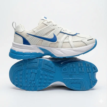 کفش کتانی نایک V2K Run سفید آبی کد 294986