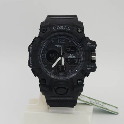 ساعت مچی مردانه کورال Coral CR1042-2 دوزمانه طرح ساعت مچی جی‌شاک